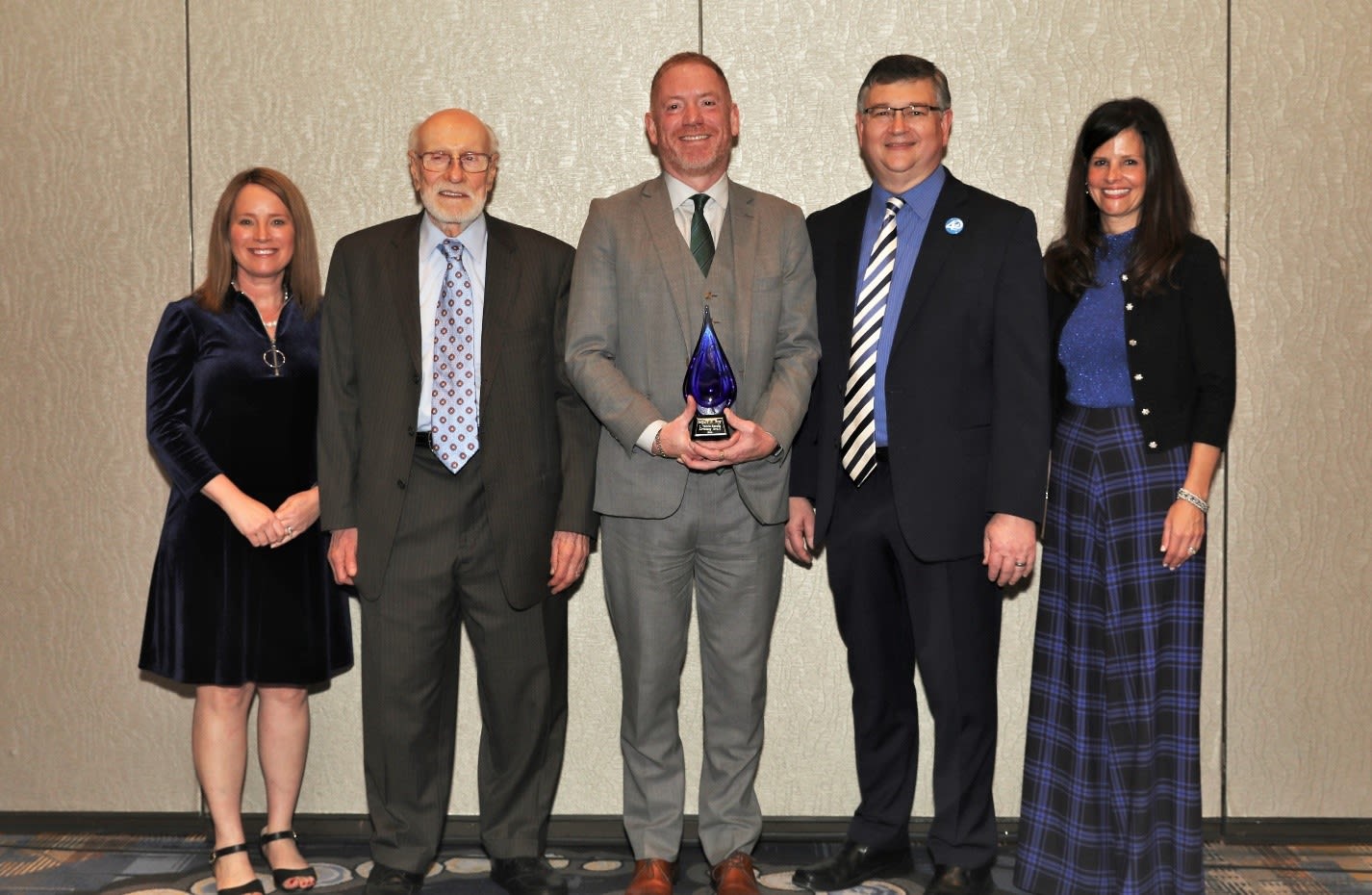 Jeffery R. Bray, MBA, MAED, SHRM-SCP, was honored as the first recipient of the L. David Sparks Advocacy Award on Thursday, October 21, during PCCA’s 40th Anniversary International Seminar in Houston